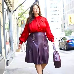 Faux Leather skirt